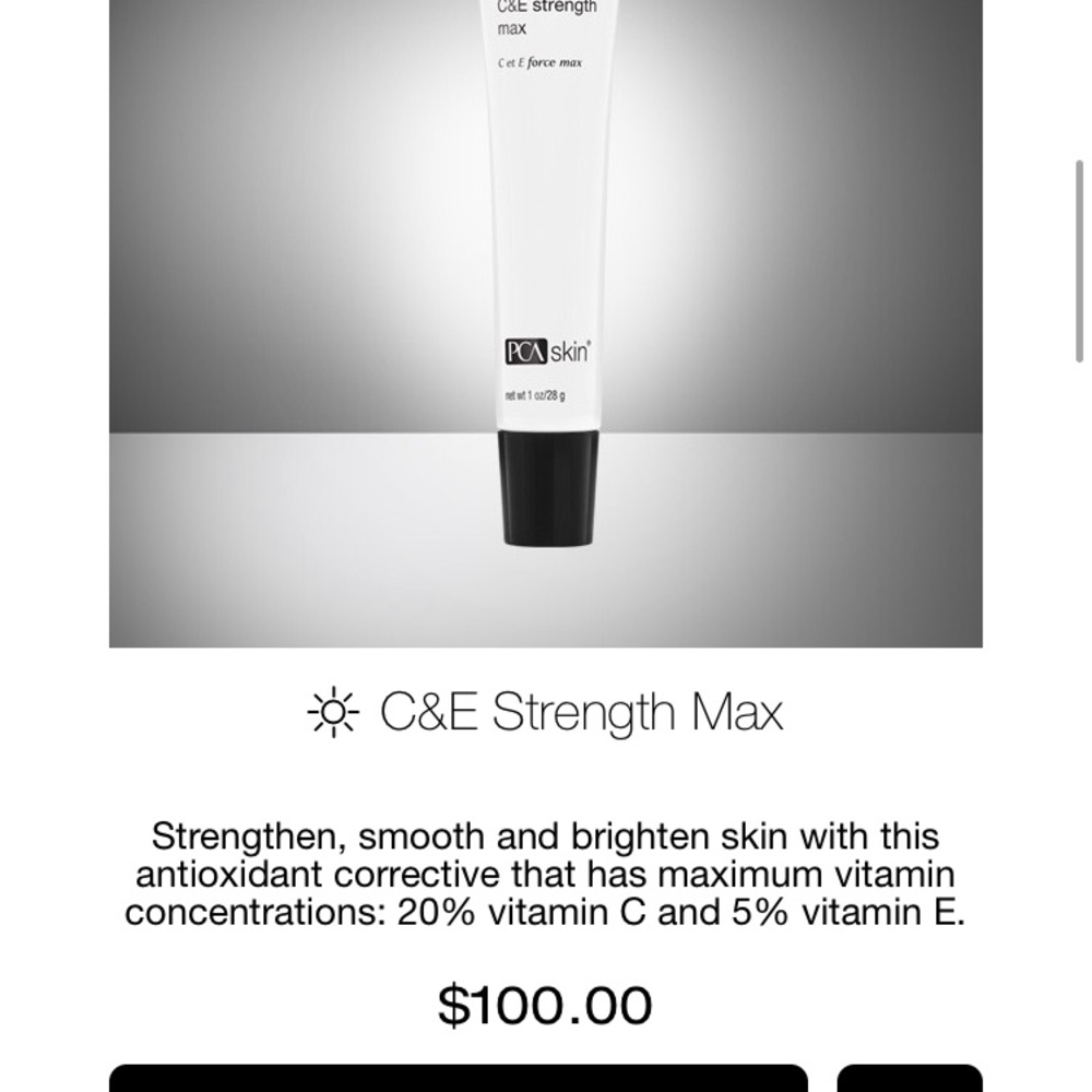 PCA C&E antioxidant cream